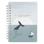 Блокнот 102×142мм,120л, клетка, спираль, Be Smart, Soul Море,, N3728