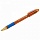 Ручка шариковая масляная с грипом BRAUBERG Model-XL ORANGE, СИНЯЯ, узел 0.7 мм, линия 0.35 мм, 143246