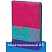 превью Ежедневник недатированный А5 (138×213 мм), BRAUBERG «Rainbow», кожзам, 136 л., розовый, 111665
