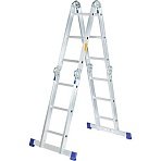 Лестница шарнирная алюминиевая 4×3 ступени Комус