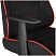 превью Кресло игровое Helmi HL-S09 «Red line», ткань черная/красная