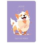 Обложка для паспорта MESHU «Shiny Puppy», ПВХ, 2 кармана