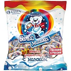 Конфеты жевательные Essen Белый Мишка неглазирован с дробл арахисом, 500г
