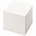 превью Блок для записей STAFF непроклеенный, куб 9×9×9 см, белый, белизна 90-92%