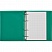 превью Бизнес-тетрадь Attache А5 160 листов зеленая в клетку на кольцах (165×215 мм)