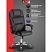 превью Кресло для руководителя Easy Chair Priority чёрное (экокожа, металл)