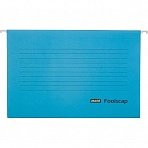 Папка подвесная Attache Foolscap, картон синий, до 200л., 5шт/уп