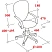 превью Кресло офисное Easy Chair 304 LT красное/чёрное (сетка/ткань, пластик)