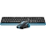 превью Комплект беспроводной клавиатура и мышь A4Tech Fstyler FG1035 (FG1035 NAVY BLUE)