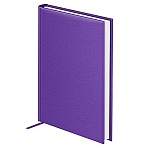 Ежедневник недатированный, А6, 160л., твердый переплет, балакрон «Ariane. Lilac», сиреневый