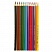 превью Карандаши цветные акварельные художественные KOH-I-NOOR «Mondeluz», 12 цветов, 3.8 мм, заточенные, европодвес