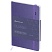 превью Записная книжка А6 80л. ЛАЙТ, кожзам, Greenwich Line «Classic. Lilac», с резинкой, фактурное тиснение, блок в клетку