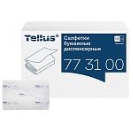 Салфетки Tellus/TORK (Система NS4) ПРЕМИУМ, 2-слойные, КОМПЛЕКТ 20 шт., 200 шт., белые