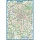 Настенная авто карта Москвы 1600×1070 мм