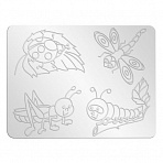 Доска для лепки А5 с рельефным трафаретом