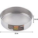Сито дуршлаг SETACCIO, диам. 22 см (нерж. сталь)