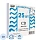 Конверт Packpost CD (125x125 мм) 90 г/кв.м белый декстрин с окном по центру (25 штук в упаковке)
