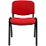 превью Стул офисный Easy Chair Изо/Iso красный (ткань, металл) (550721)