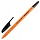 Ручка шариковая BRAUBERG «X-333 Orange», ЧЕРНАЯ, корпус оранжевый, узел 0.7 мм, линия письма 0.35 мм