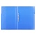 превью Папка с пластиковым скоросшивателем Berlingo «No Secret», 500мкм, полупрозрачная синяя