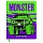 Дневник 1-11 кл. 48л. ЛАЙТ BG «Monster», иск. кожа, печать, ляссе