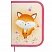 превью Пенал ПИФАГОР1 отделение1 откидная планкаполиэстер19×13 см«Smiling fox»271014