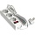 Сетевой фильтр ExeGate SP-5-USB-1.8B 5р/1.8м, 2 USB, черный(EX295490RUS)