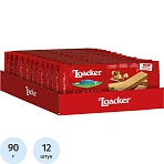 Вафли Loacker классик наполитанер 90гx12шт/уп 10861-006