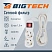 превью Сетевой фильтр BigTech ST210-1.5-W на 2 розетки 1.5 метра