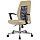 Кресло VB_EChair 225 DSL беж/черн Light-21 сетка/ткань хром