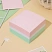превью Блок для записей Комус 90x90x50 мм разноцветный (плотность 80 г/кв.м)