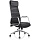 Кресло руководителя EChair-604 ML (кожа черная, пластик)