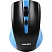 превью Мышь беспроводная SmartBuy One 352 чёрная/синяя (SBM-352AG-BK)