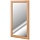 Зеркало настенное прямоугольное Мета Мебель, 500×20×880мм, МДФ бук
