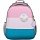 Ранец №1School Basic Casual роз+голуб, 2 отд., эргоном. спинка