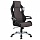 Кресло компьютерное BRABIX «Techno GM-002», ткань, черное/серое, вставки белые