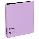 Папка на 4 кольцах Berlingo «Instinct» А5, 35мм, 700мкм, D-кольца, с внутр. карманом, лаванда