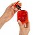 превью Точилка электрическая BRAUBERG DOUBLE BLADE RED, двойное лезвие, питание от 2 батареек АА