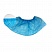 превью Бахилы одноразовые полиэтиленовые Paramedicum текстурированные особо прочные 7 г голубые (25 пар в упаковке)