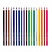 превью Карандаши цветные BRAUBERG PREMIUM18 цветовшестигранныегрифель мягкий 3.3 мм181657