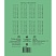 превью Тетрадь школьная А5 12л скрепка, клетка, бел.  96%, зеленая, уп (20шт)