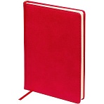Ежедневник недатированный А5+ CLASSIC иск. кожа КРАСНЫЙ 3-689/04