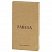 превью Визитница трёхрядная FABULA «Kansas» на 120 визитных карт, натуральная кожа, отстрочка, 2 кнопки, черная