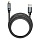 Кабель Smartbuy Bold, USB - Lightning, для Apple, экстрапрочный, 3A output, оплетка TPE, 1м, мятный