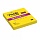 Бумага для заметок 3M Post-it Super Sticky (ярко-желтая, 76х76мм, 90 листов)