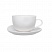 превью Чайная пара Tudor England Royal White фарфоровая белая чашка 350 мл/блюдце (артикул производителя TU9999-4)