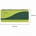 превью Планинг датированный 2024 305×140 мм BRAUBERG «Bond», под кожу, зеленый/салатовый