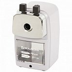 Точилка механическая BRAUBERG «METALLIC-X»для ч/гр и цветных карандашей (в том числе утолщенных)креплениеметаллический корпус228481