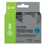 Картридж струйный CACTUS совместимый (C9364HE) PhotoSmart 2573/DeskJet 6943 и другие, №129, черный, 15 мл