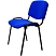 превью Стул офисный Easy Chair Изо/Iso синий (ткань, металл) (18542)